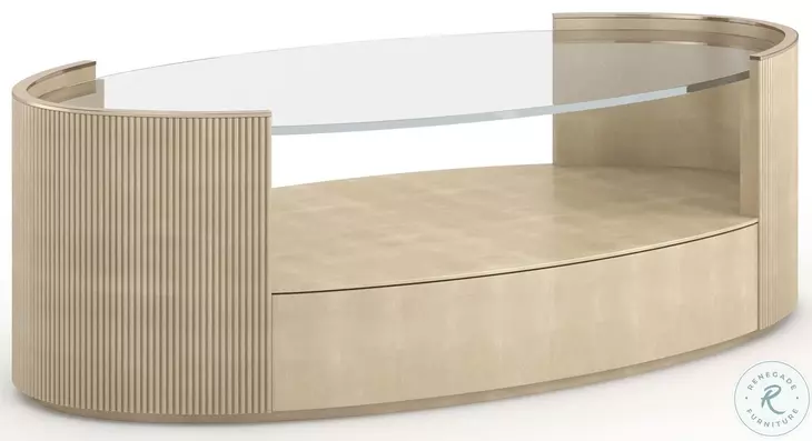 Love Oracle Oval Cocktail Table