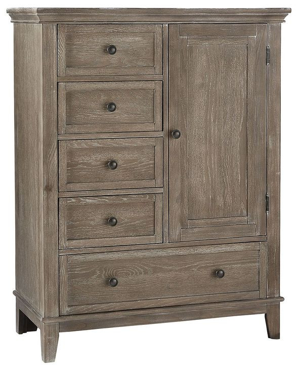 Leland Sandwash 5 Drawer Chifferobe