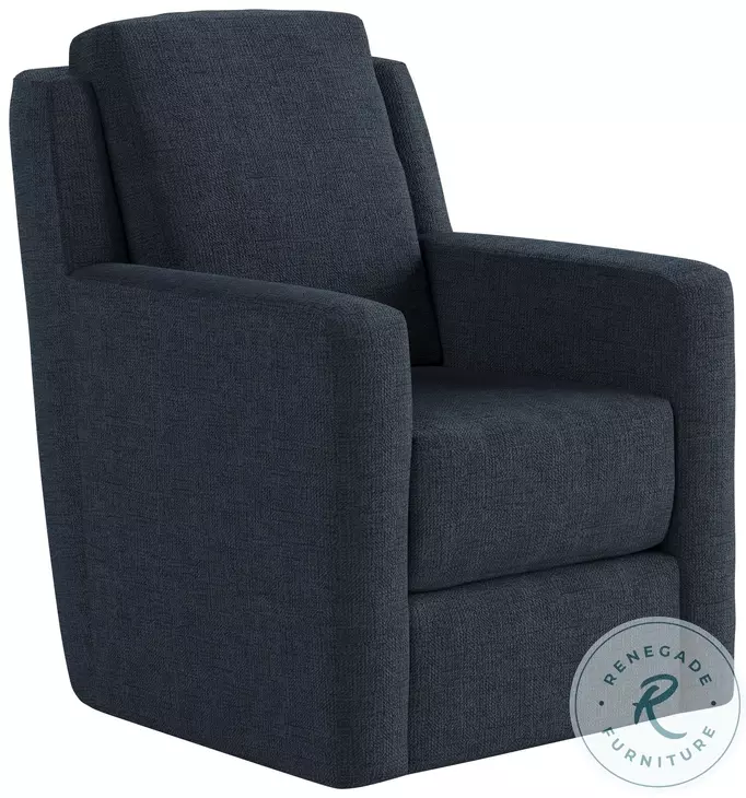 Diva Brady Navy Swivel Glider