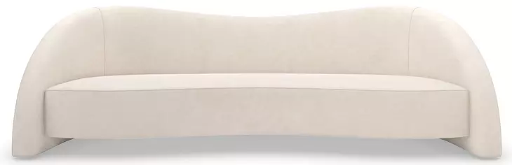 Movement Ivory Performance Fabric 105" Sofa