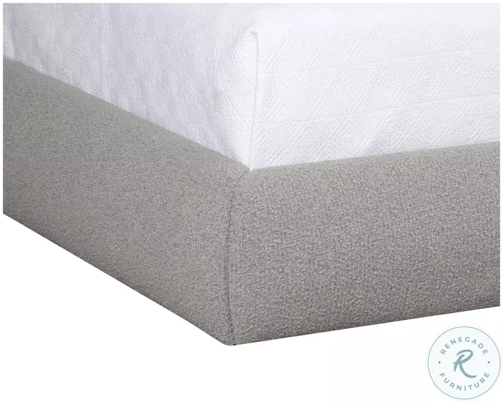 Esme Altro Cappuccino King Upholstered Platform Bed