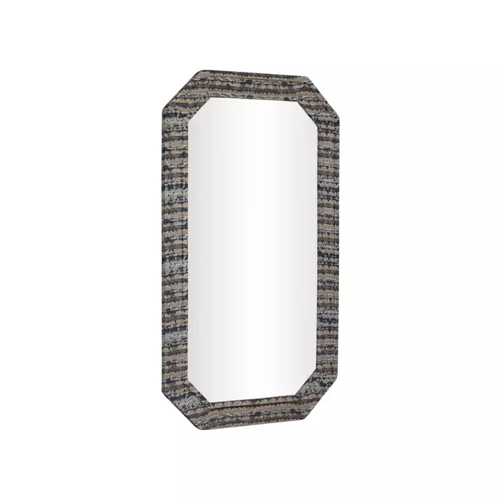 Charlene Apex Print Rectangular Wall Mirror