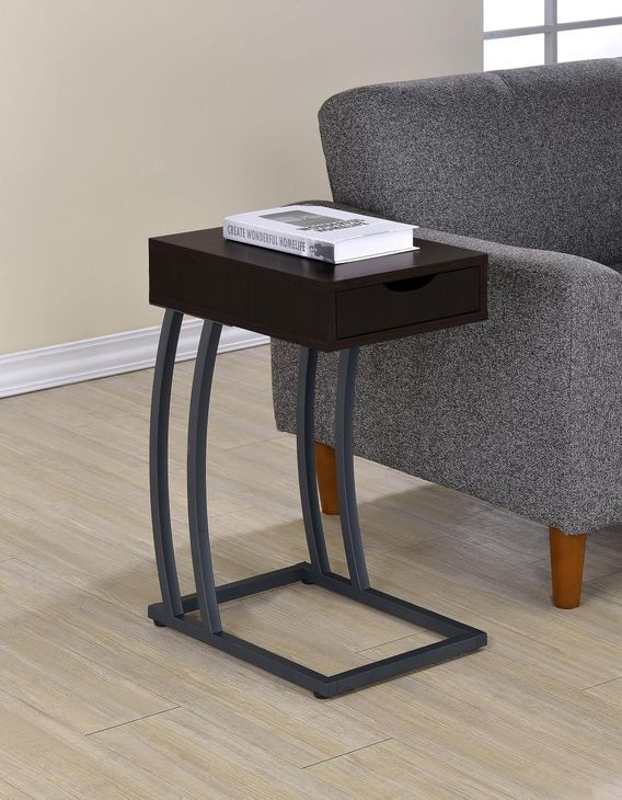 Troy Cappuccino Accent Table
