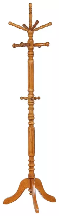 Achelle Golden Brown 11 Hooks Coat Rack
