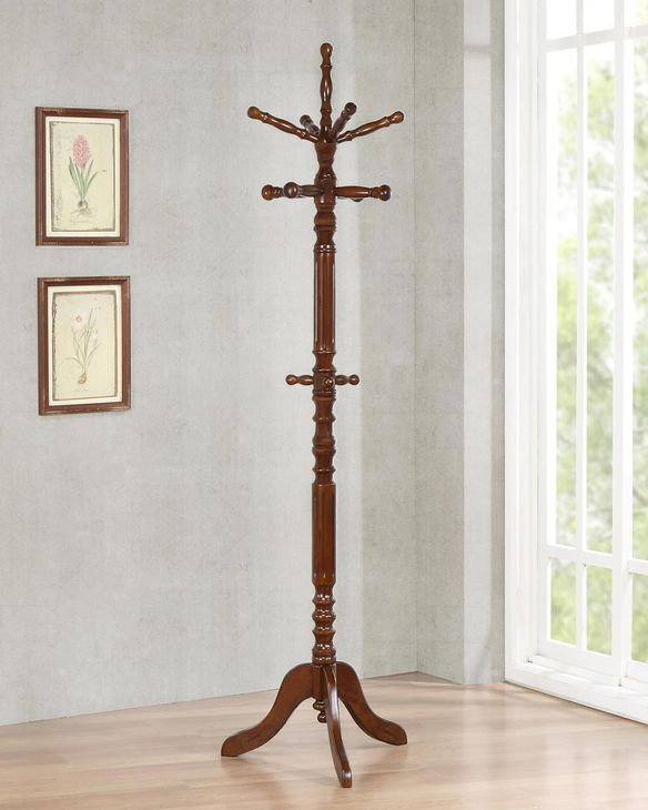 Achelle Tobacco 11 Hooks Coat Rack