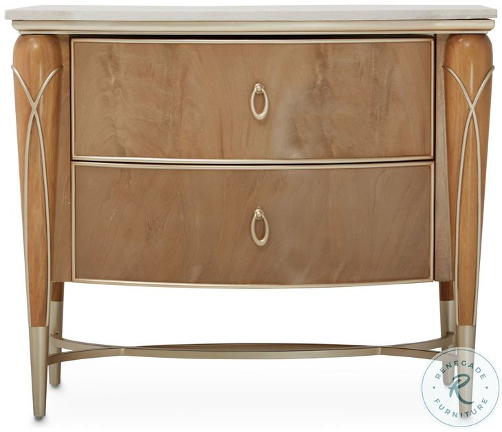 Villa Cherie Caramel Nightstand
