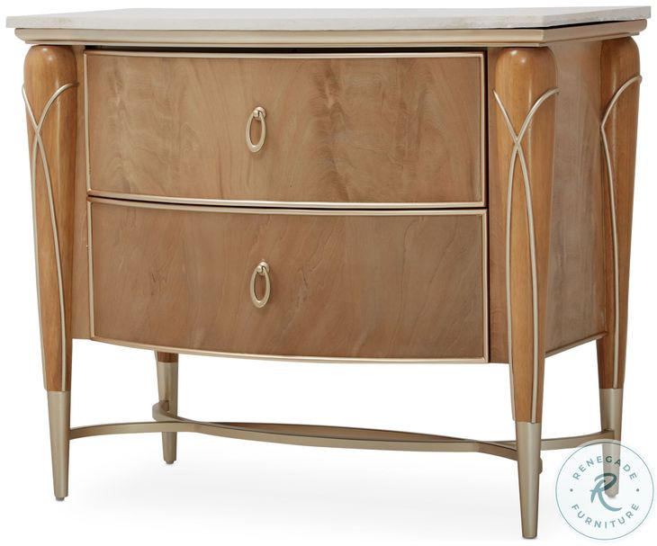 Villa Cherie Caramel Nightstand