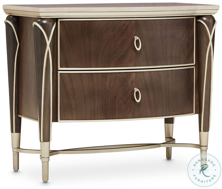Villa Cherie Hazelnut Nightstand