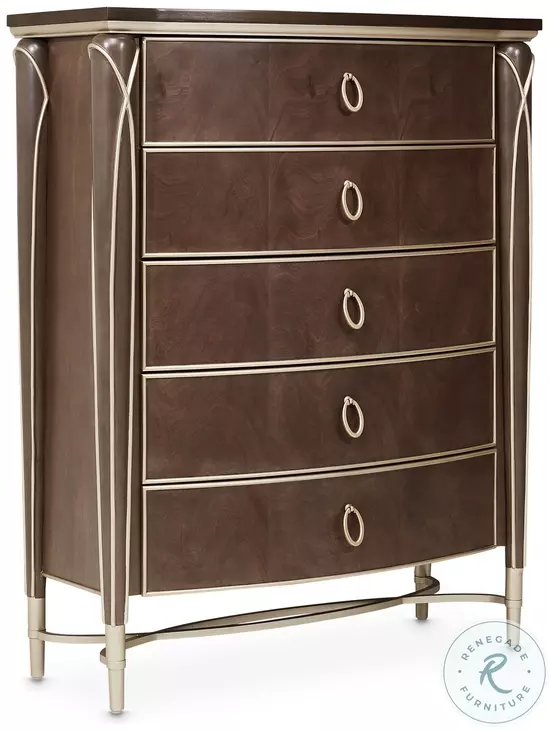 Villa Cherie Hazelnut Highboy Chest