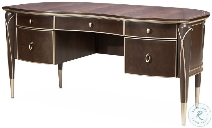 Villa Cherie Hazelnut Desk