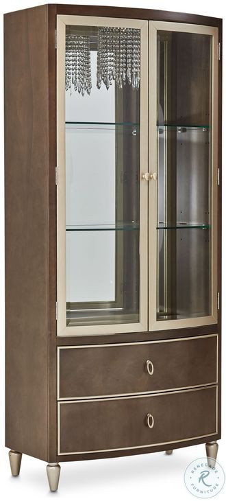 Villa Cherie Hazelnut Extendable Oval Dining Room Set