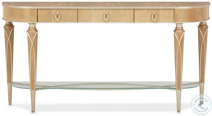 Villa Cherie Caramel Console Table