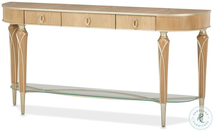 Villa Cherie Caramel Console Table
