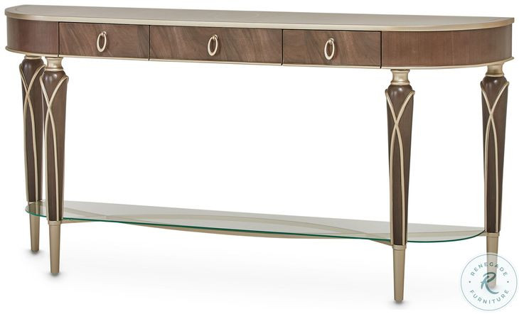 Villa Cherie Hazelnut Console Table