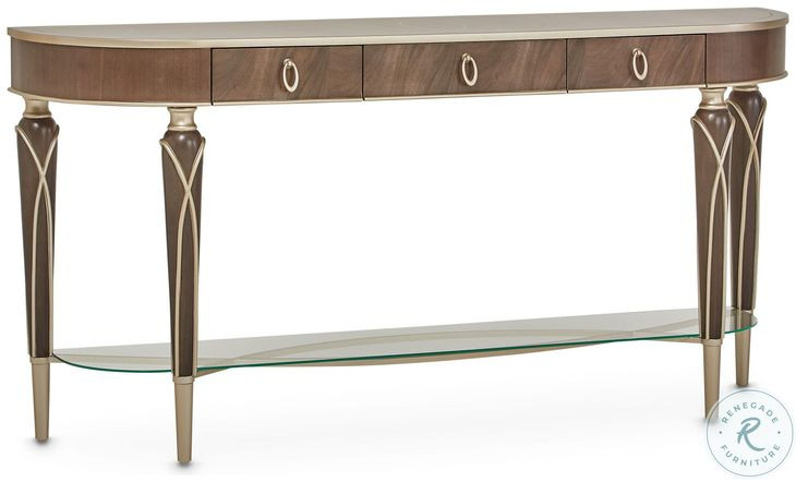 Villa Cherie Hazelnut Console Table
