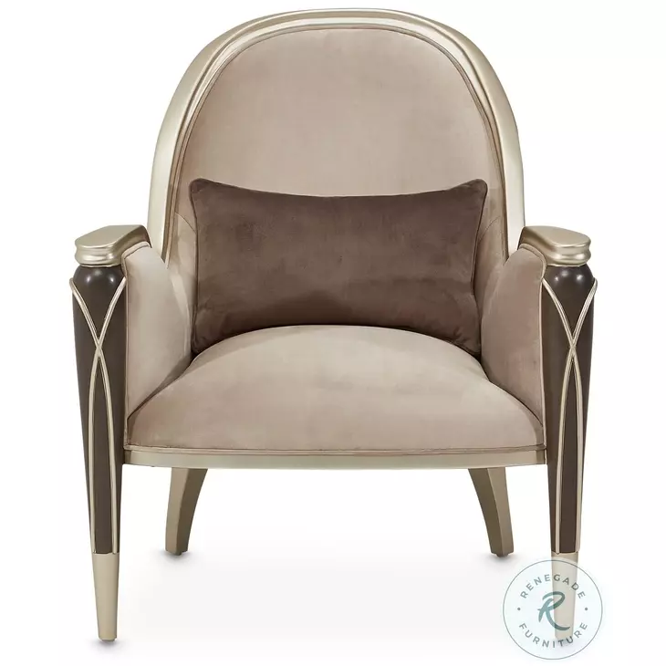 Amour Estate Porcini Accent Chair