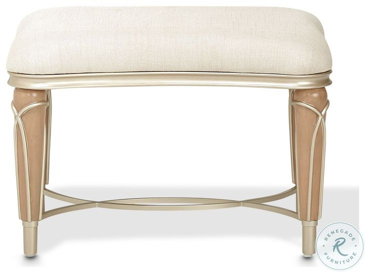 Villa Cherie Caramel Ottoman