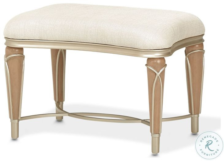 Villa Cherie Caramel Ottoman