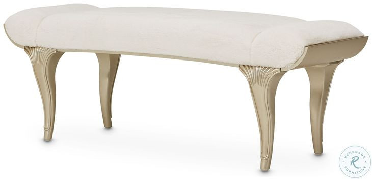 Villa Cherie Hazelnut Bed Bench