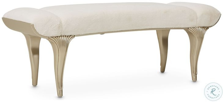 Villa Cherie Hazelnut Bed Bench