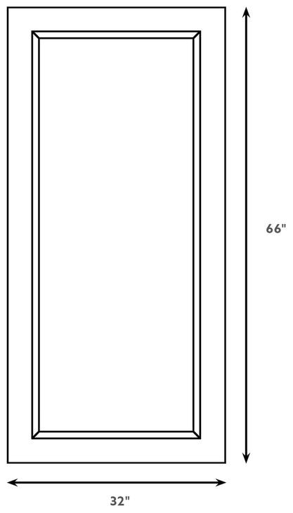 Rollins Silver Sparkle Floor Mirror