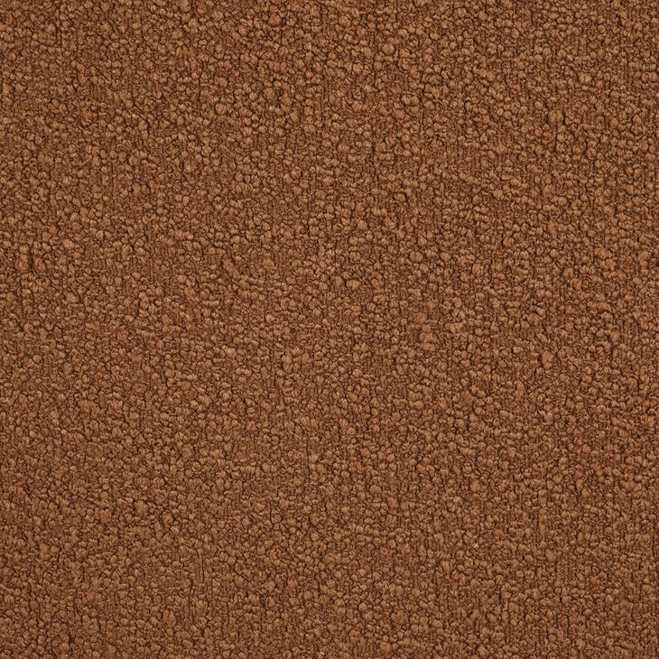 Debbie Burnt Orange Boucle Swivel Chair