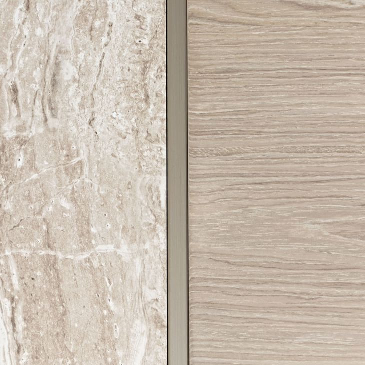 Ivory Cove Sand 100" Extendable Rectangular Wide Dining Table