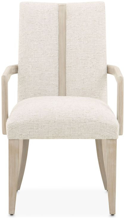 Lotus Bay Tusk Upholstered Dining Arm Chair