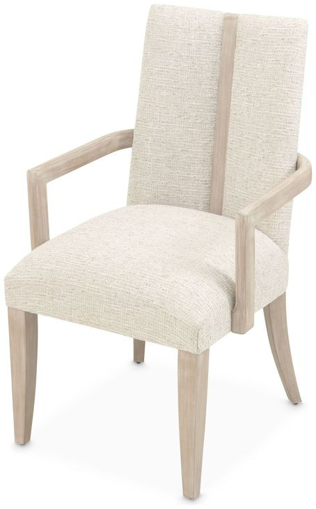 Lotus Bay Tusk Upholstered Dining Arm Chair