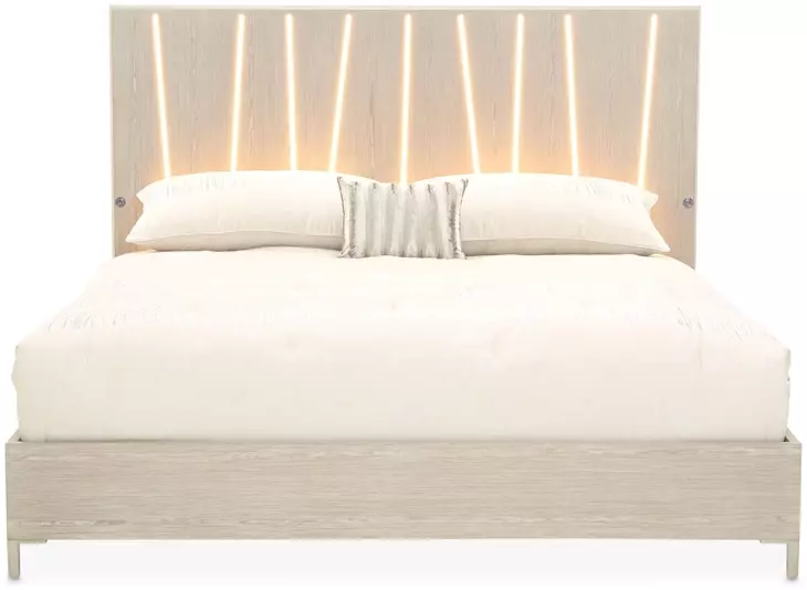 Lotus Bay Sand Panel Bedroom Set