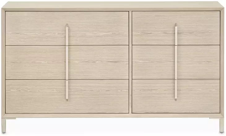 Lotus Bay Sand 6 Drawer Small Dresser