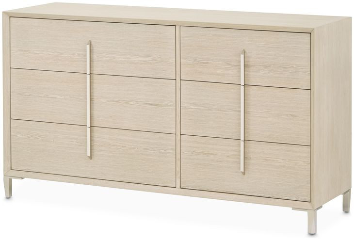 Lotus Bay Sand 6 Drawer Small Dresser