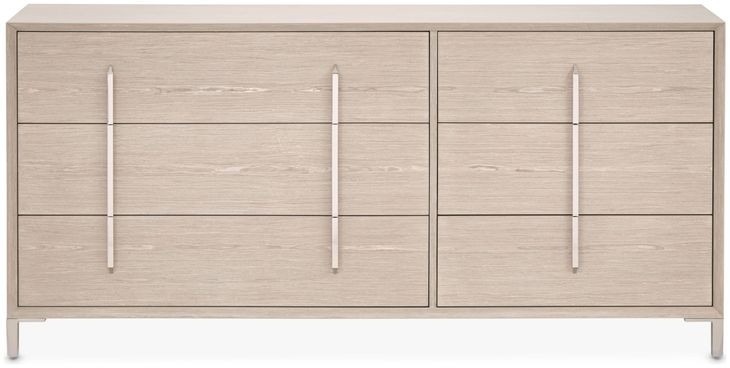Lotus Bay Sand 6 Drawer Large Dresser