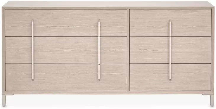 Lotus Bay Sand 6 Drawer Large Dresser