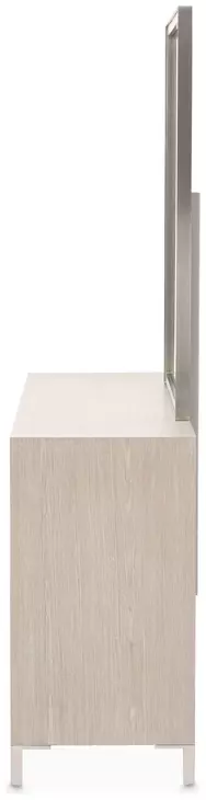 Lotus Bay Sand 6 Drawer Large Dresser with Mirror
