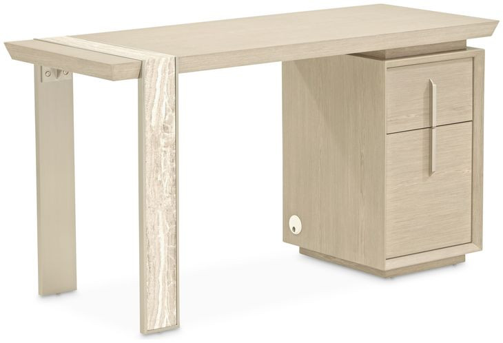 Lotus Bay Sand Vanity Desk