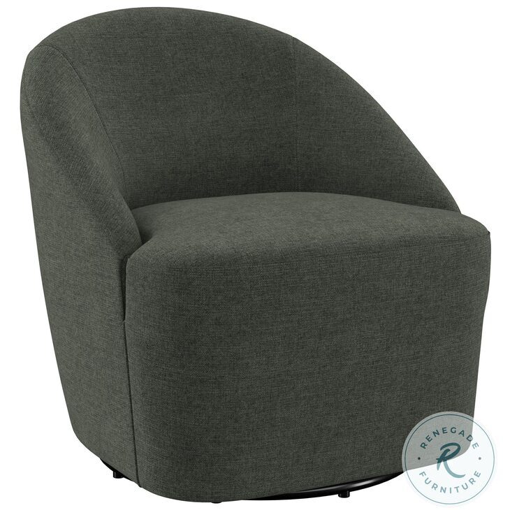 Leon Hunter Green Swivel Accent Chair From Coaster Furniture Coleman