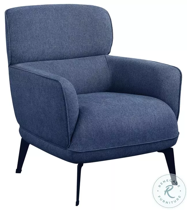 Andrea Blue Accent Chair