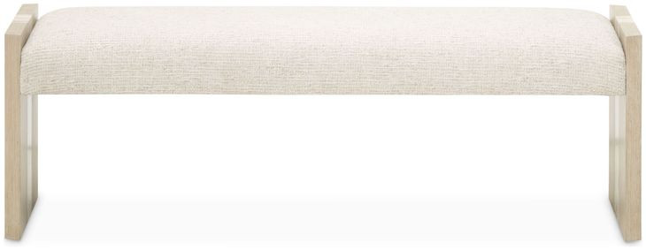 Lotus Bay Tusk Upholstered 56" Accent Bench