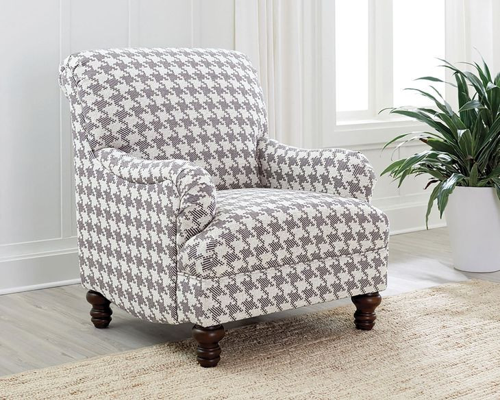 Glenn Grey Accent Chair