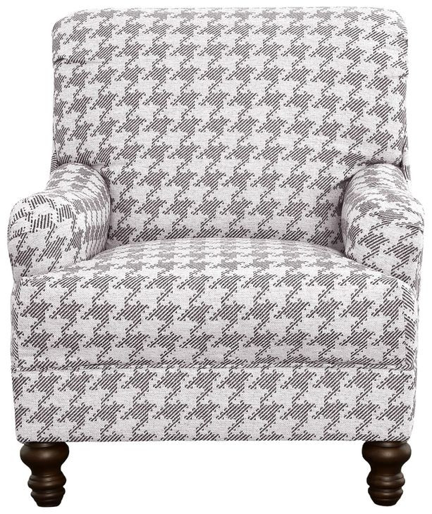 Glenn Grey Accent Chair