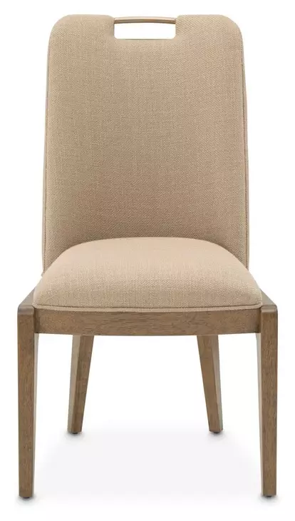 Portrait Toffee Upholstered Dining Side Chair Set of 2