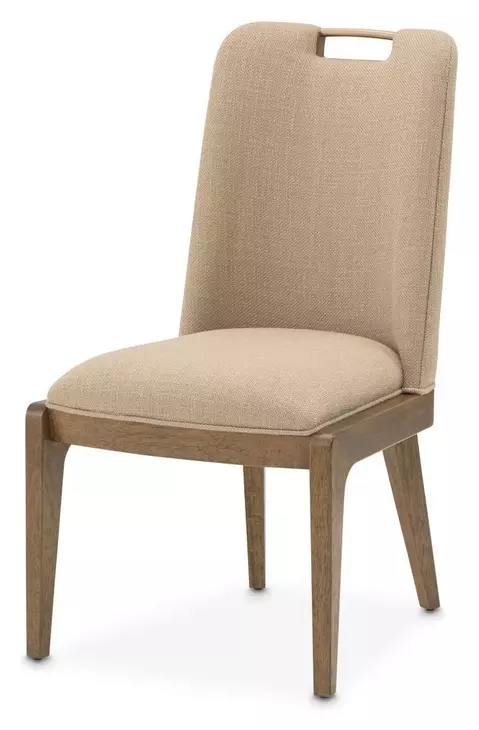 Portrait Toffee Upholstered Dining Side Chair Set of 2