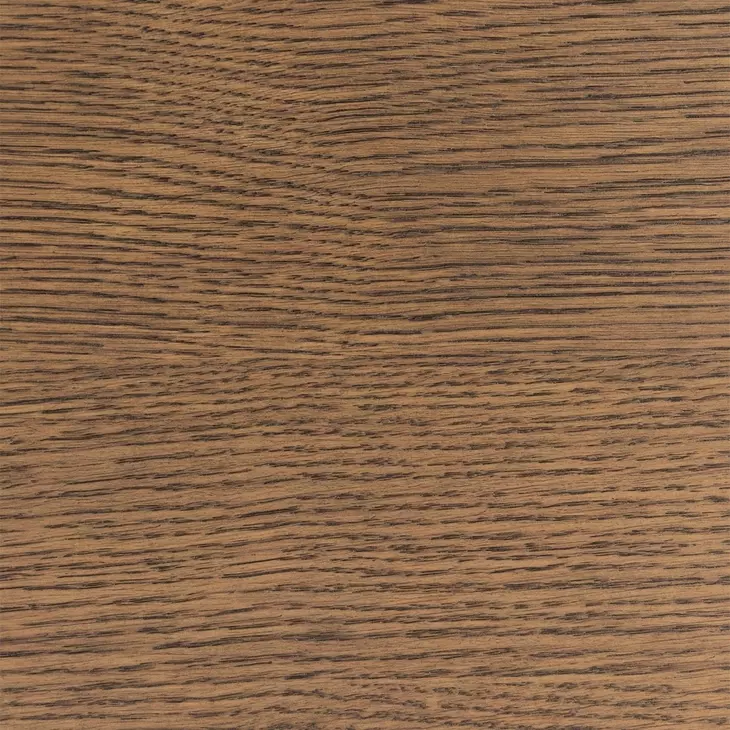 Portrait Sienna Brown and Creamy Peach Square End Table