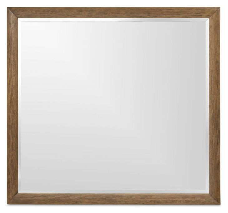Portrait Sienna Brown Rectangular Wall Mirror