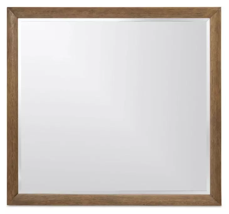 Portrait Sienna Brown Rectangular Wall Mirror