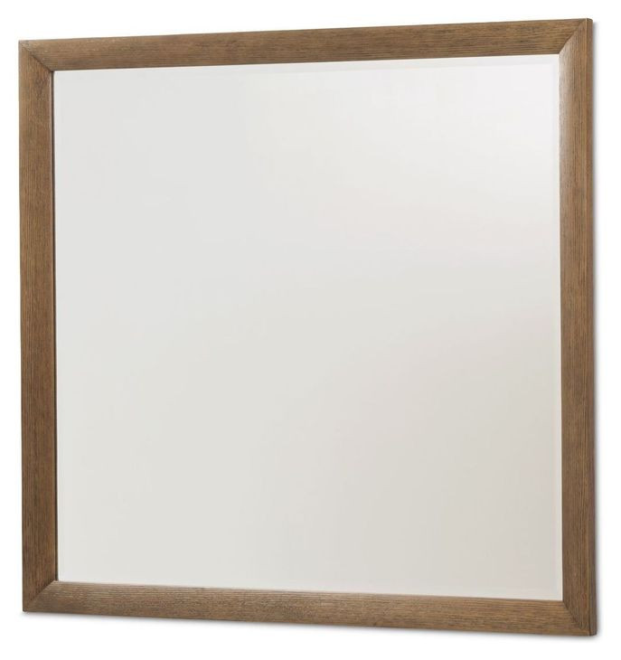 Portrait Sienna Brown Rectangular Wall Mirror