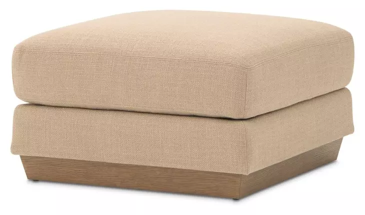 Portrait Toffee Square Ottoman