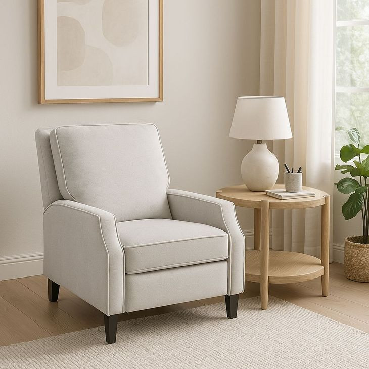 Sinclair Natural Round End Table