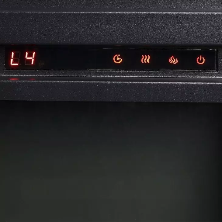 Noralie Silver 42" High Rectangular Electric Fireplace